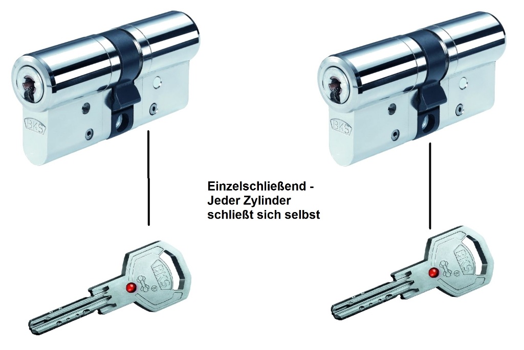 Schließungsarten Einzelschließend