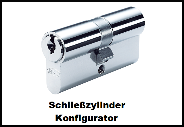 BKS Livius Schließzylinderkonfigurator