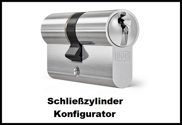 DOM RS Sigma Schließzylinderkonfigurator
