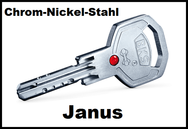 BKS Janus Chrom-Nickel Schließanlage
