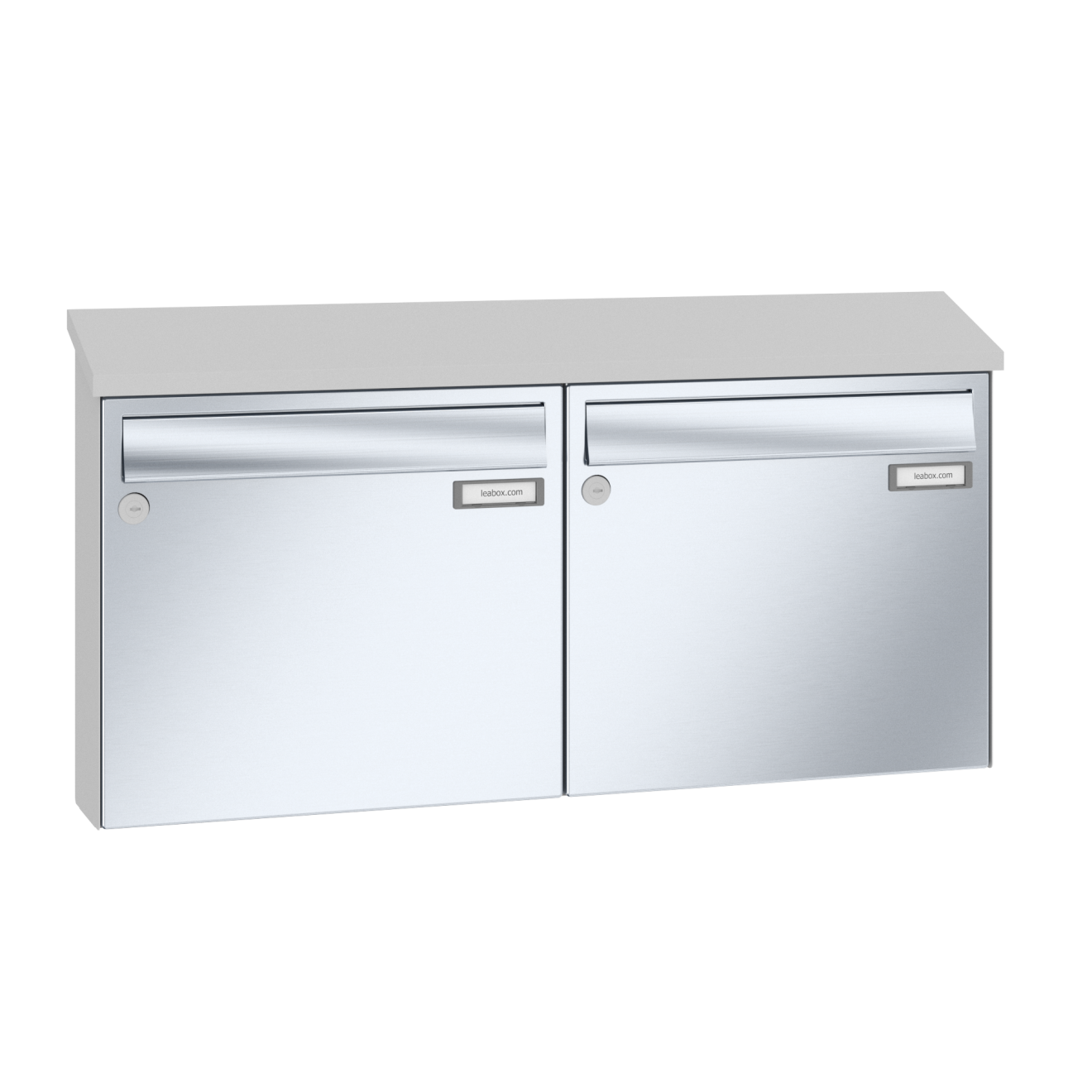 Briefkastenanlage Aufputz Edelstahl Lea 20 1-12 Fach