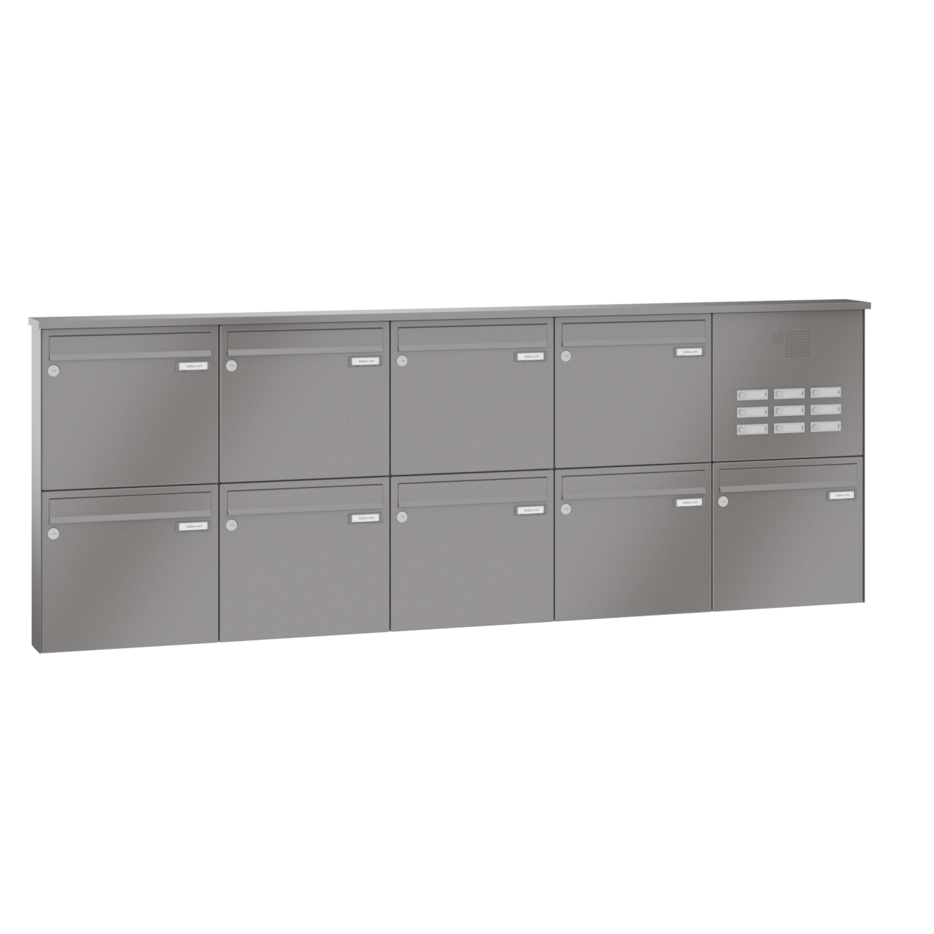 Briefkastenanlage Aufputz Sprech Klingel Lea 3 1-12 Fach