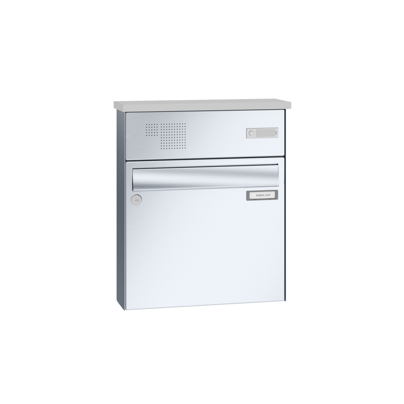 Briefkastenanlage Aufputz Edelstahl Sprech Klingel Lea 3 1-12 Fach