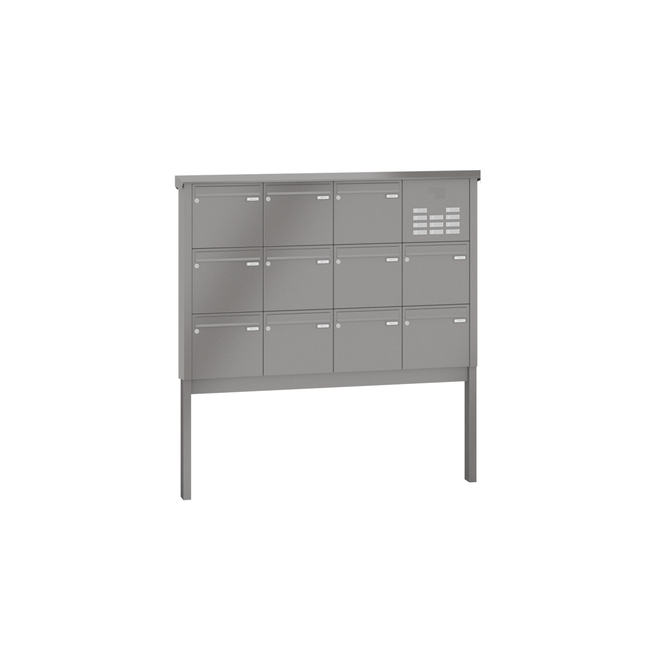 Briefkastenanlage freistehend Sprech Klingel Lea 2