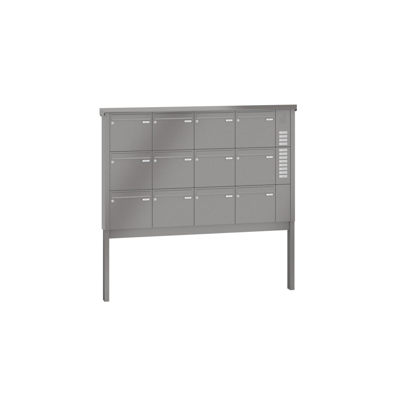 Briefkastenanlage freistehend Sprech Klingel Lea 2