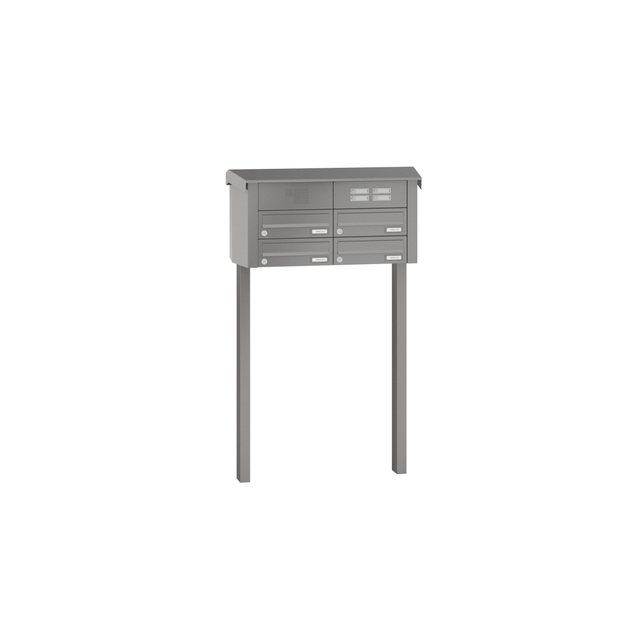 Briefkasten freistehend Sprech Klingel Lea 2