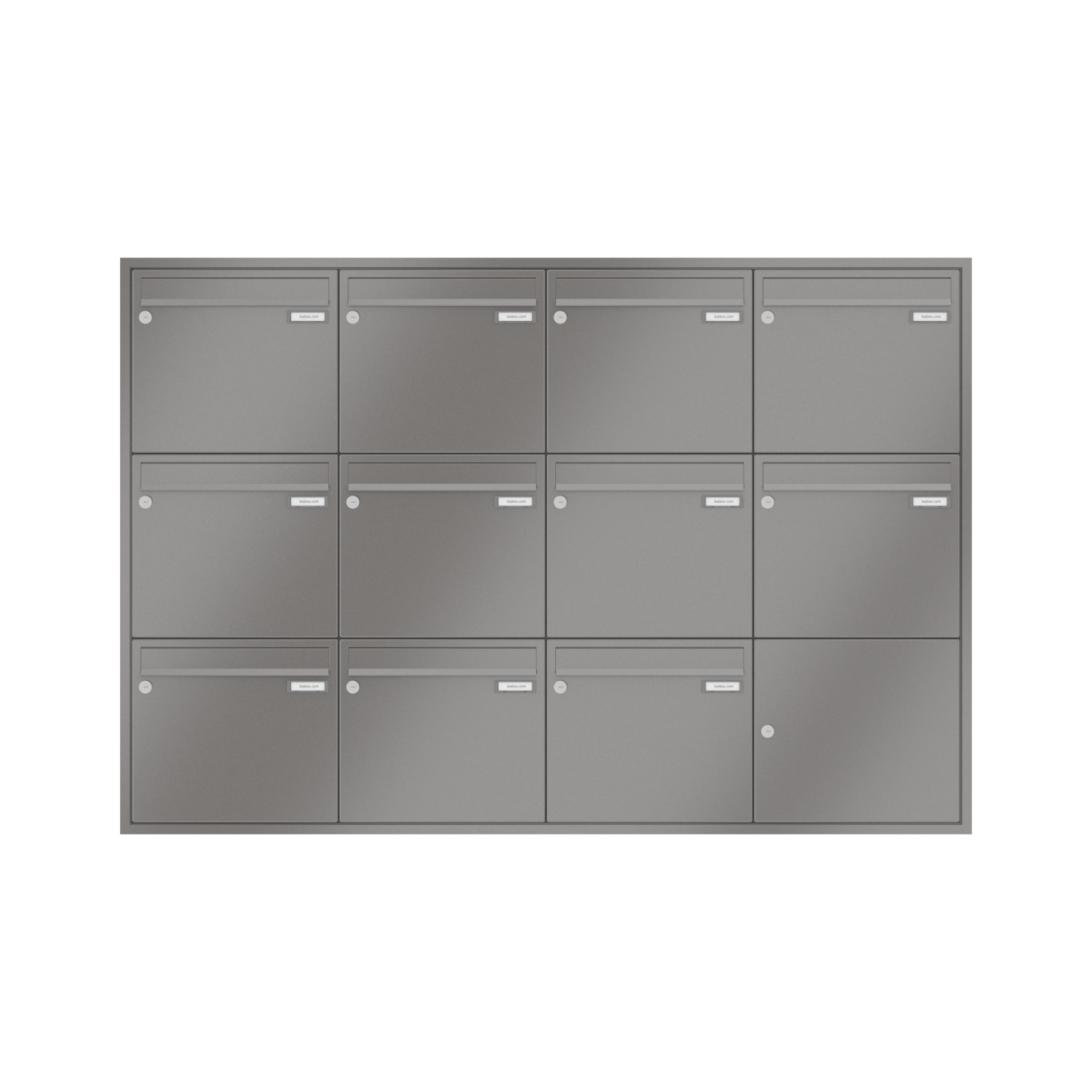 Briefkastenanlage Unterputz 1-12 Fach