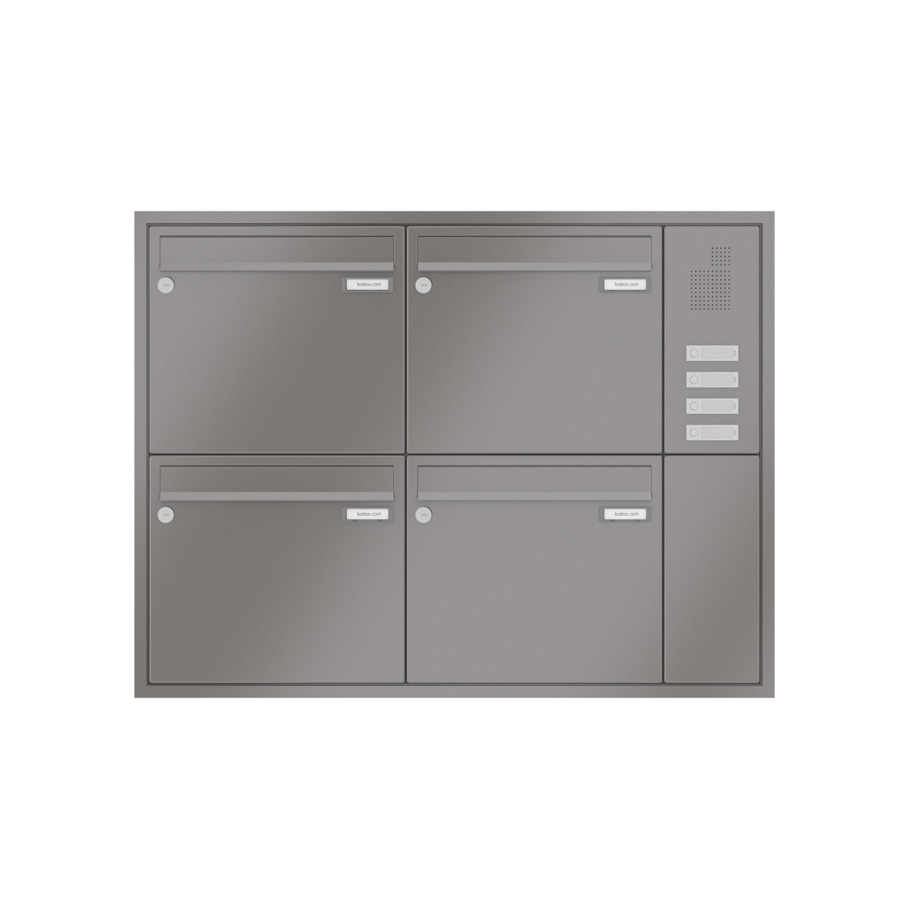 Briefkastenanlage Unterputz Sprech Klingel 1-12 Fach