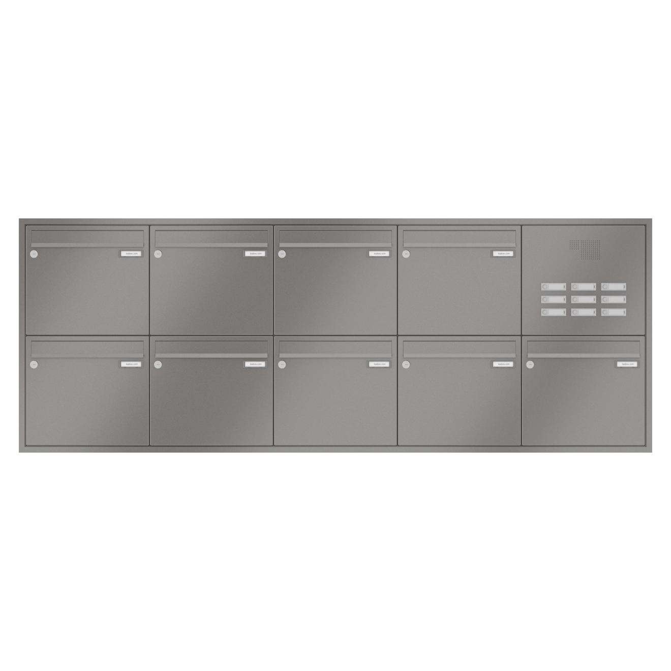 Briefkastenanlage Unterputz Sprech Klingel 1-12 Fach