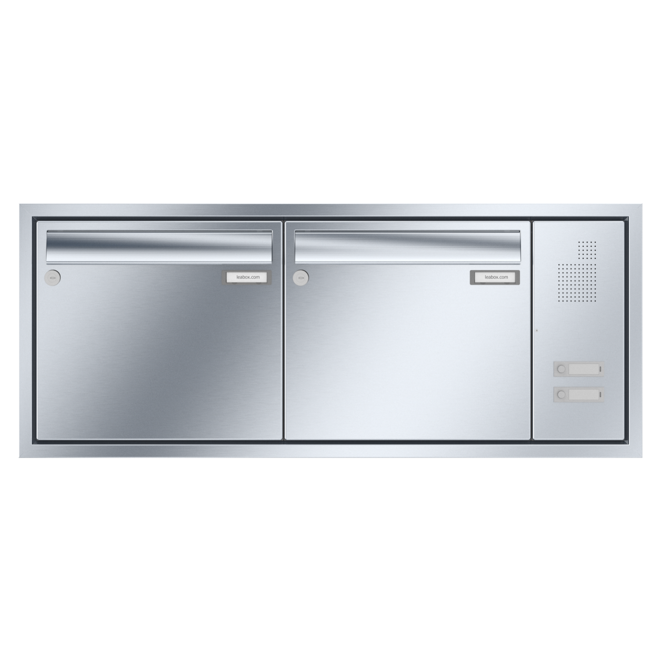 Briefkastenanlage Unterputz Edelstahl Sprech Klingel 1-12 Fach