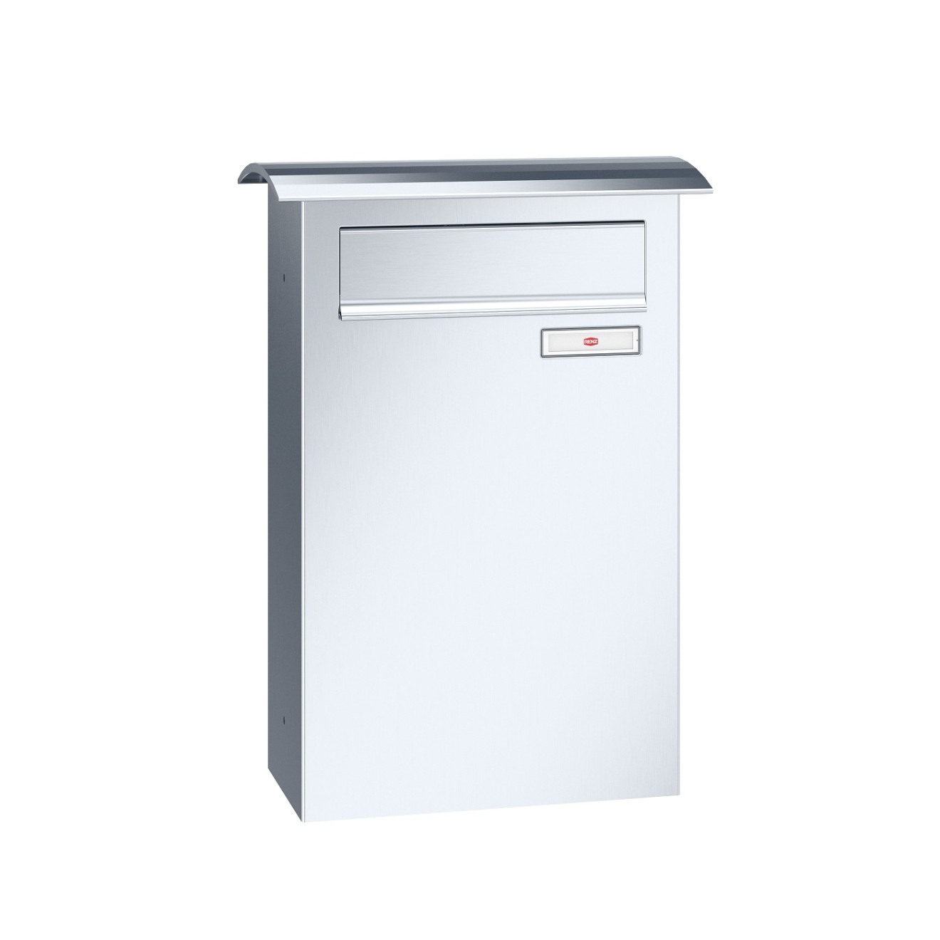 Zaunbriefkasten Convex Edelstahl 17-0-17054