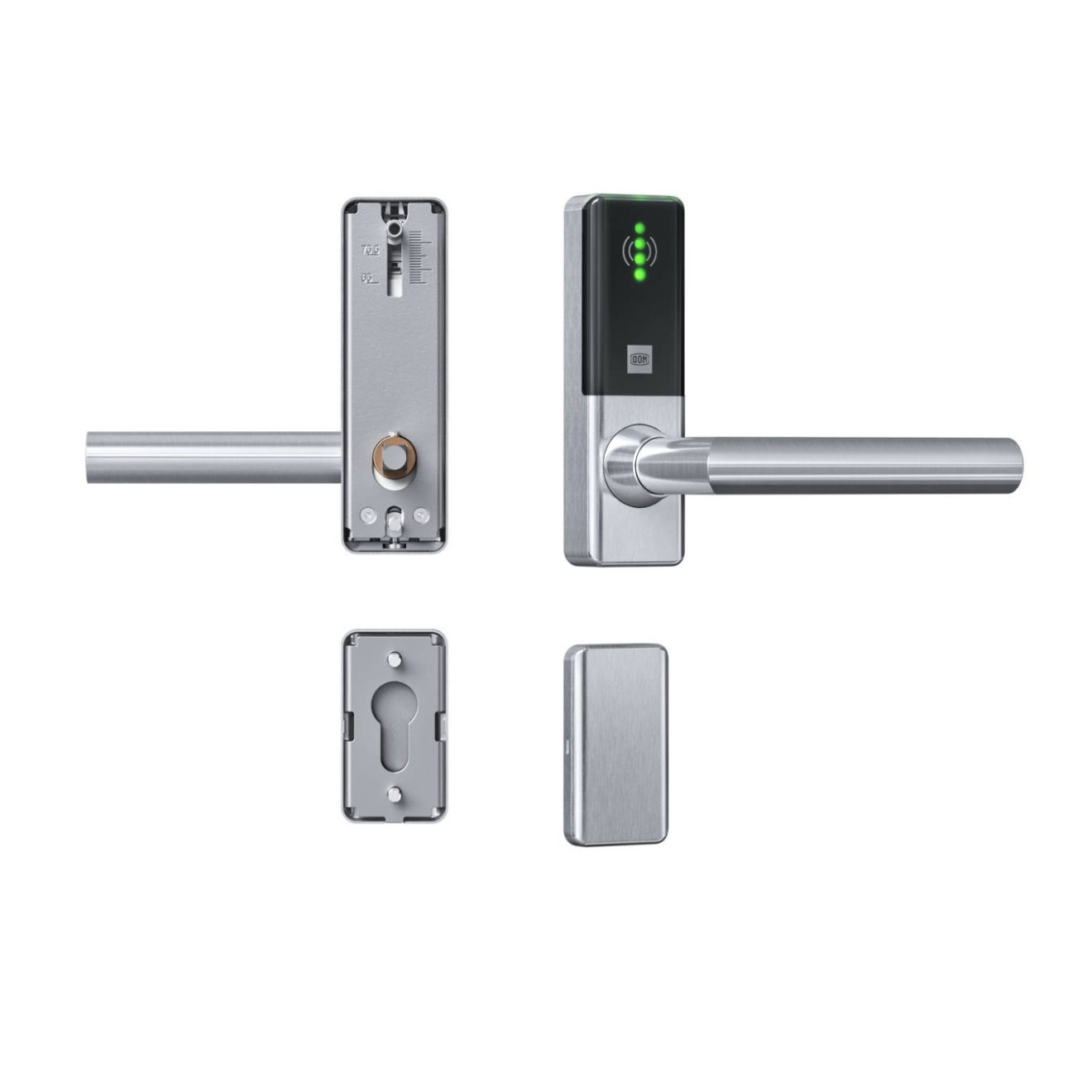 Tapkey Guard Slimline Compact elektronischer Türbeschlag