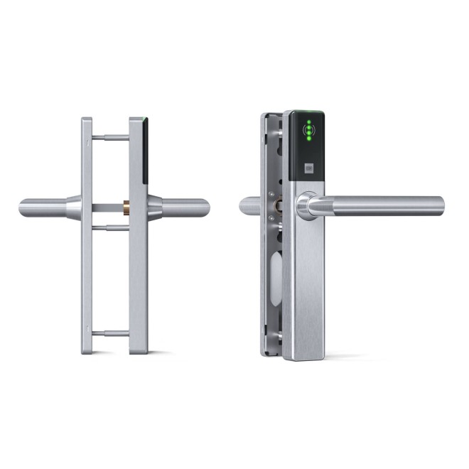 Tapkey Guard Slimline elektronischer Türbeschlag, Ausführung: Set (Innen & Außen) einseitig lesend