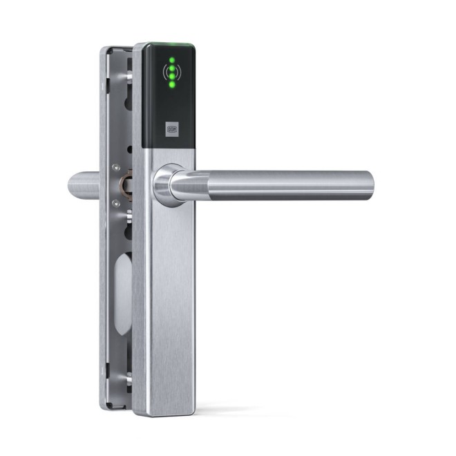 Tapkey Guard Wideline Compact elektronischer Türbeschlag, Farbe: Edelstahl