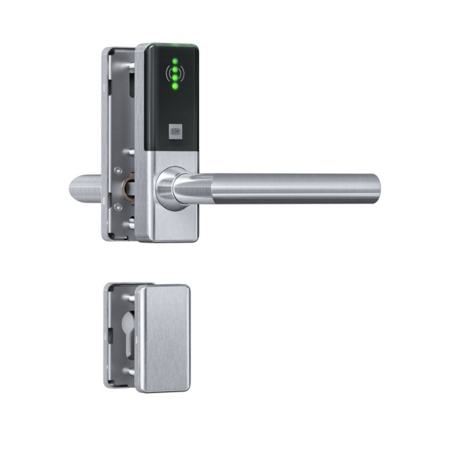 Tapkey Guard Wideline elektronischer Türbeschlag, Farbe: Edelstahl