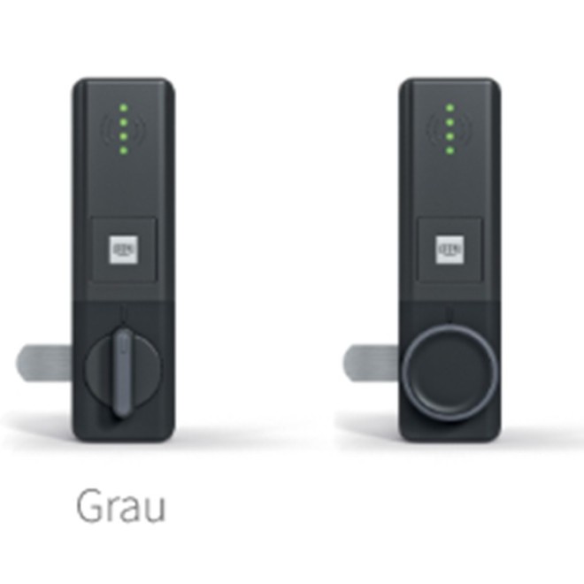 Tapkey LoQ elektronischer Spind- & Schrankverschluss, Farbe: grau