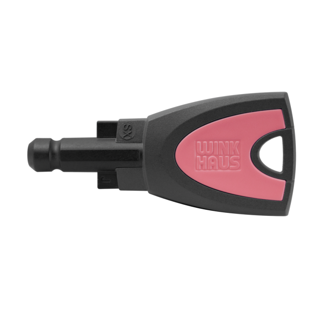 Winkhaus BlueCompact Nutzerschlüssel, Schlüsselfarbe: rosa