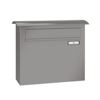 Zaunbriefkasten Convex 17-0-17058, Kastengröße: 396 x 330 x 147mm ( 19 Liter ), Anlagenfarbe: Standard Farben