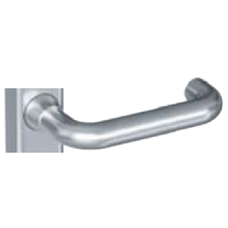 DOM ENiQ Guard S Wideline Set Sicherheitsbeschlag, Griffvariante: Abgerundet U-Form
