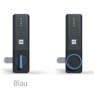 Tapkey LoQ elektronischer Spind- & Schrankverschluss, Farbe: Blau