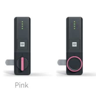 Tapkey LoQ elektronischer Spind- & Schrankverschluss, Farbe: Pink
