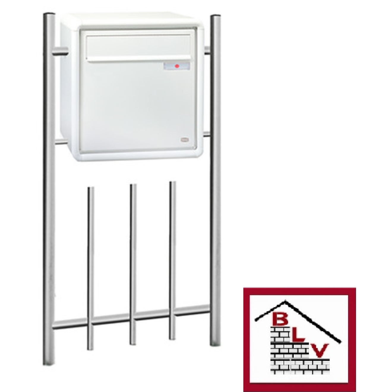 Zaunbriefkasten RS2000 Verkehrsweiß