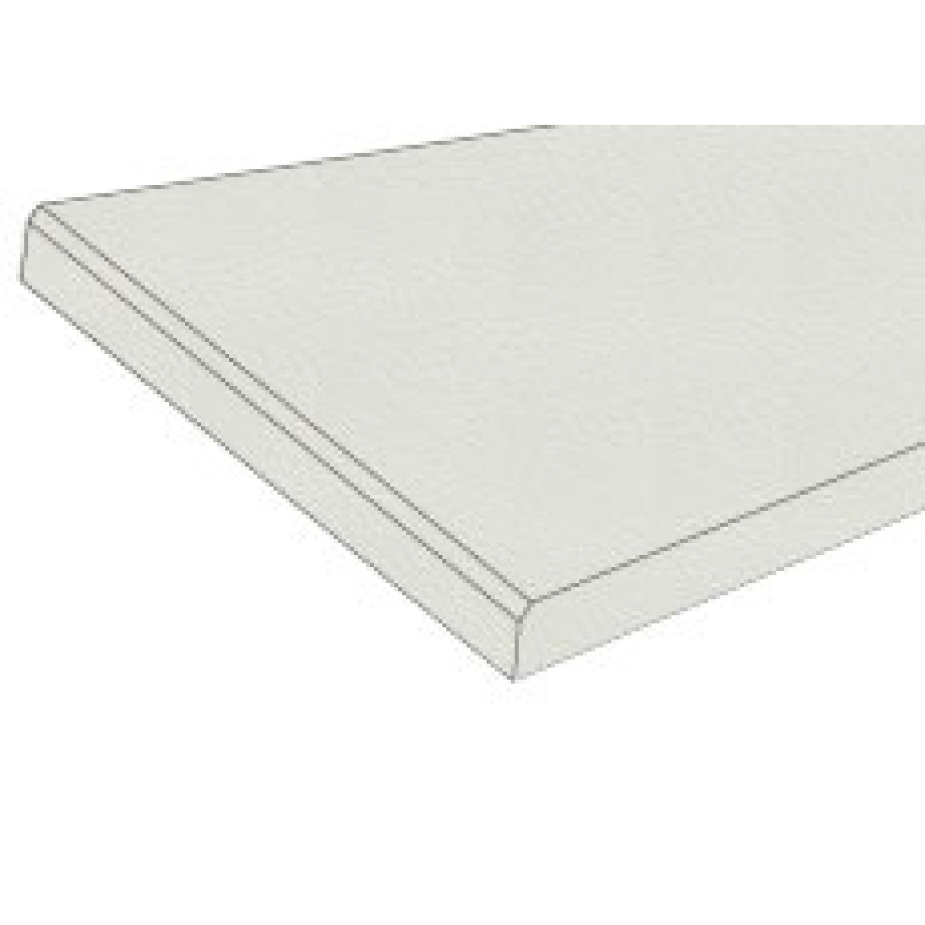 Fensterbank Compact hellgrau 250mm Fensterbank Compact hellgrau 250mm