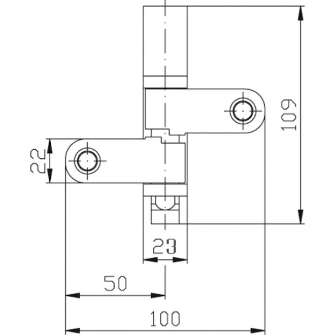 Fenstersicherung 9M23 - Maße