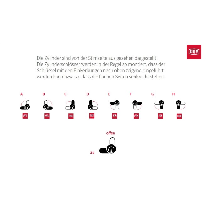 DOM Schließwege A-H