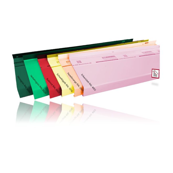 Aluminium Fensterbank RAL nach Wahl