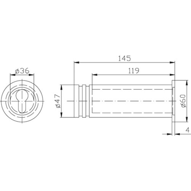 Mini Tresor 9M40 - Maße