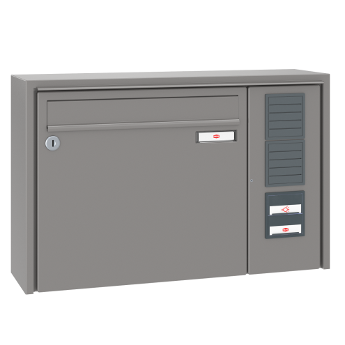 Briefkastenanlage Aufputz Renz Quadra 1-6 fach