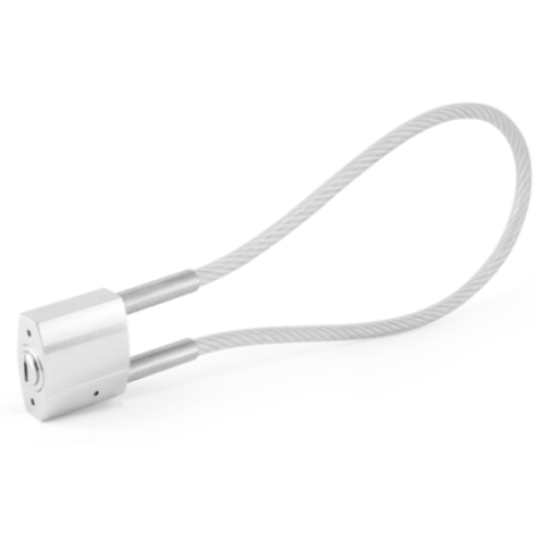 8000 Omega 2 Hangschloss mit Drahtseil