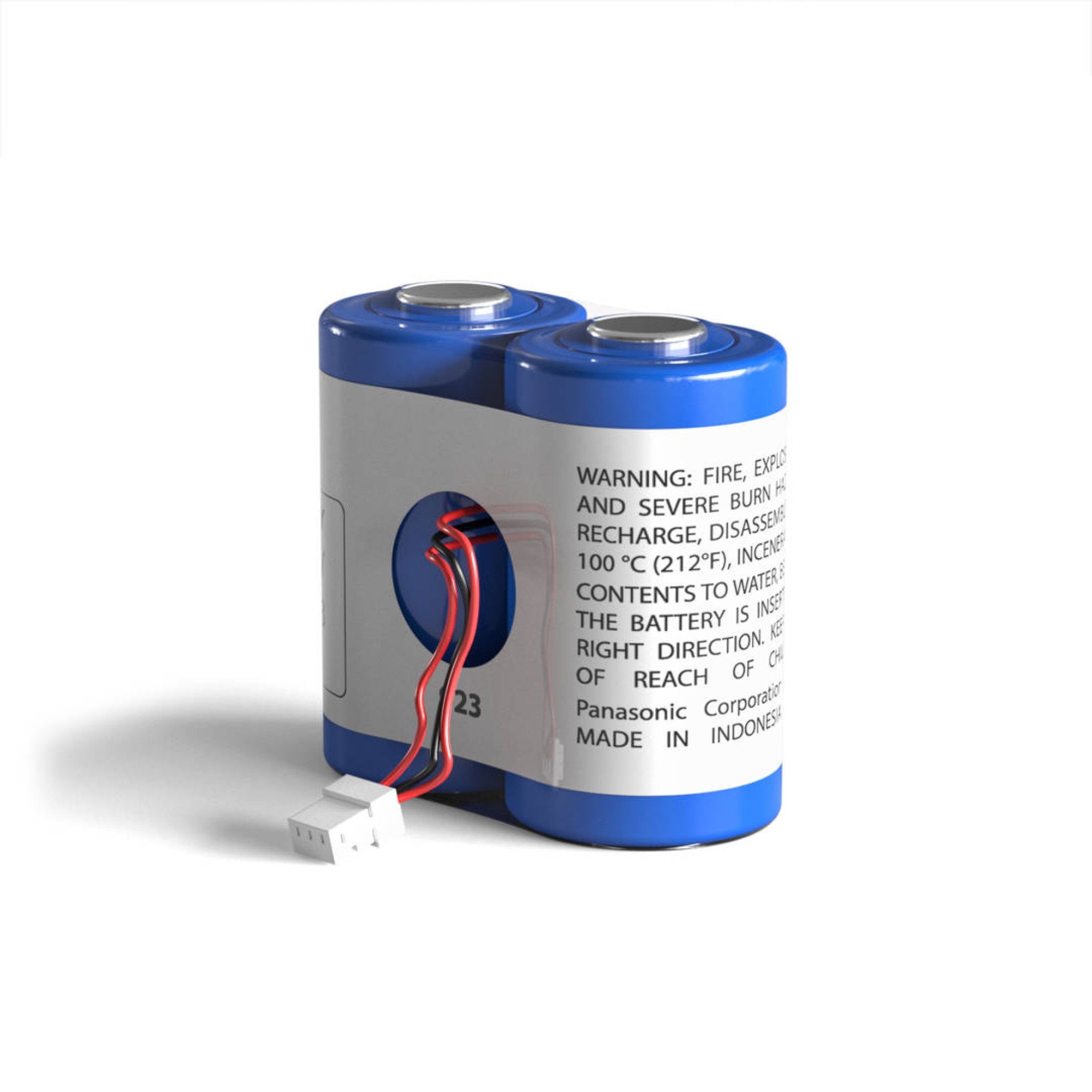 DOM Guardian Batterie mit Anschlüssen