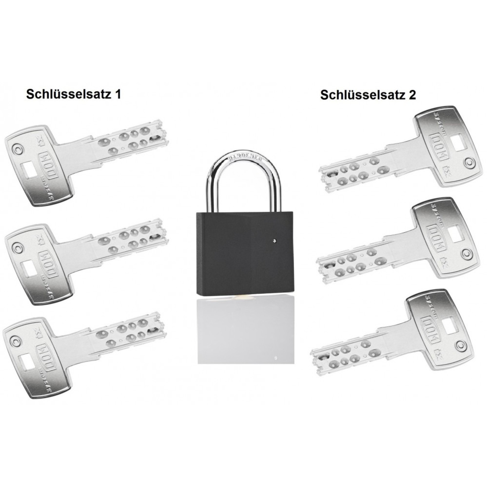 IX TwinStar 2in1 Hangschloss IX TwinStar 2in1 Hangschloss
