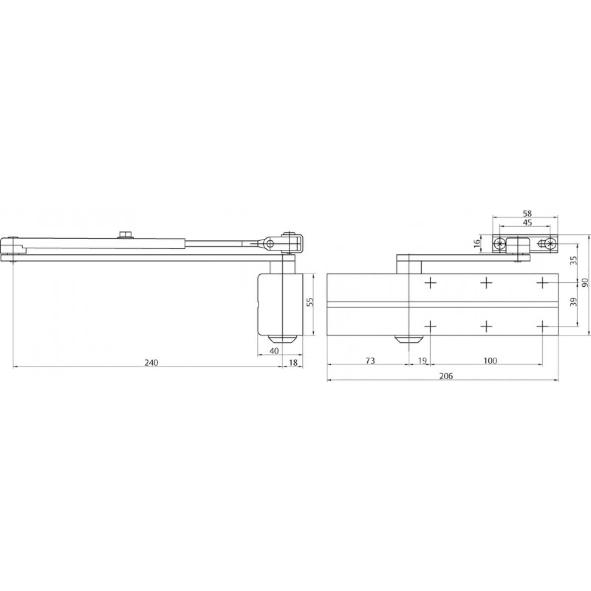 Türschließer DC 140 Türschließer DC 140