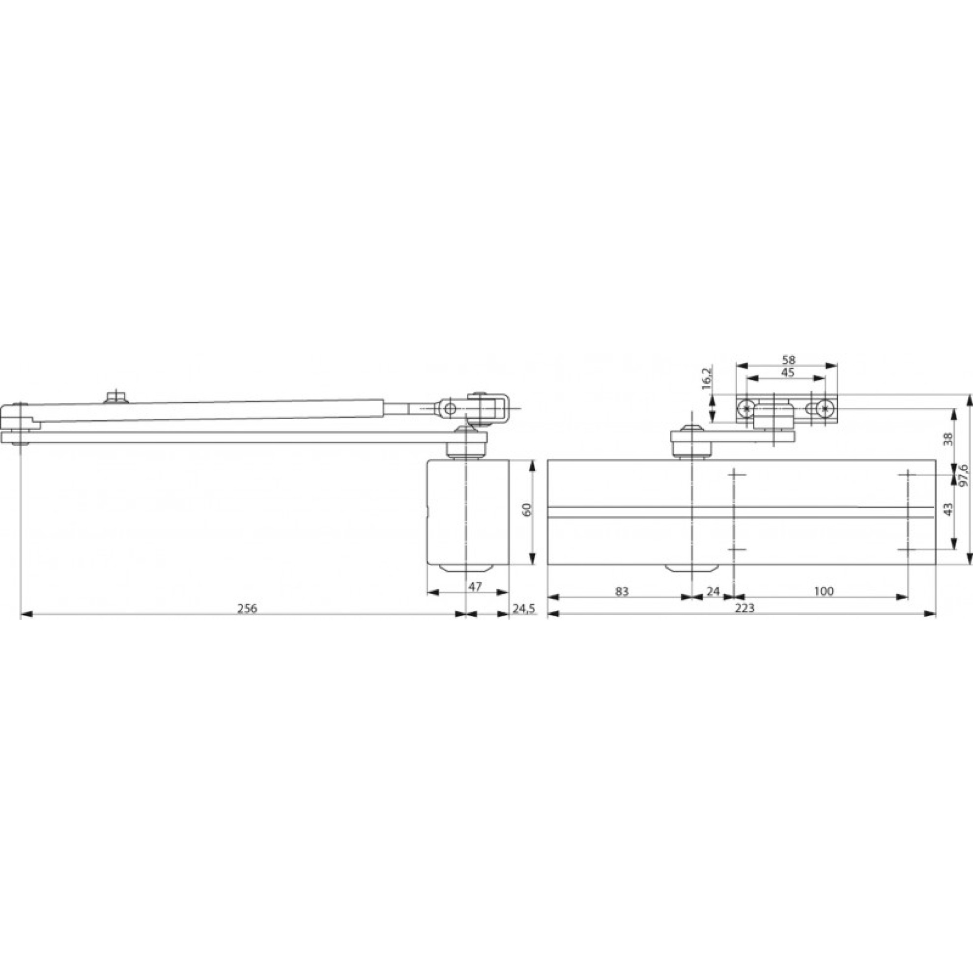 Türschließer DC 200 Türschließer DC 200