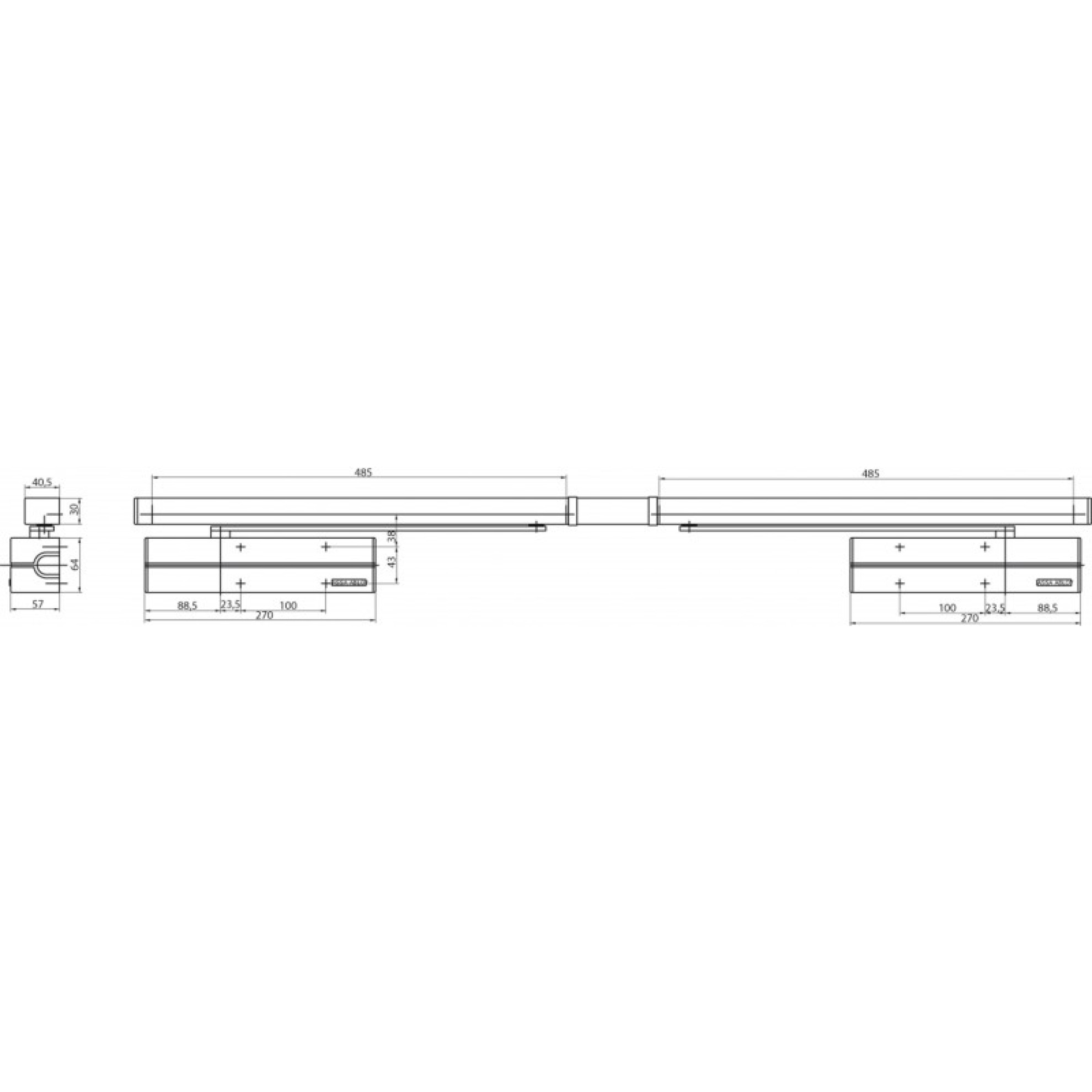 Türschließer DC 700G-CO-E Türschließer DC 700G-CO-E