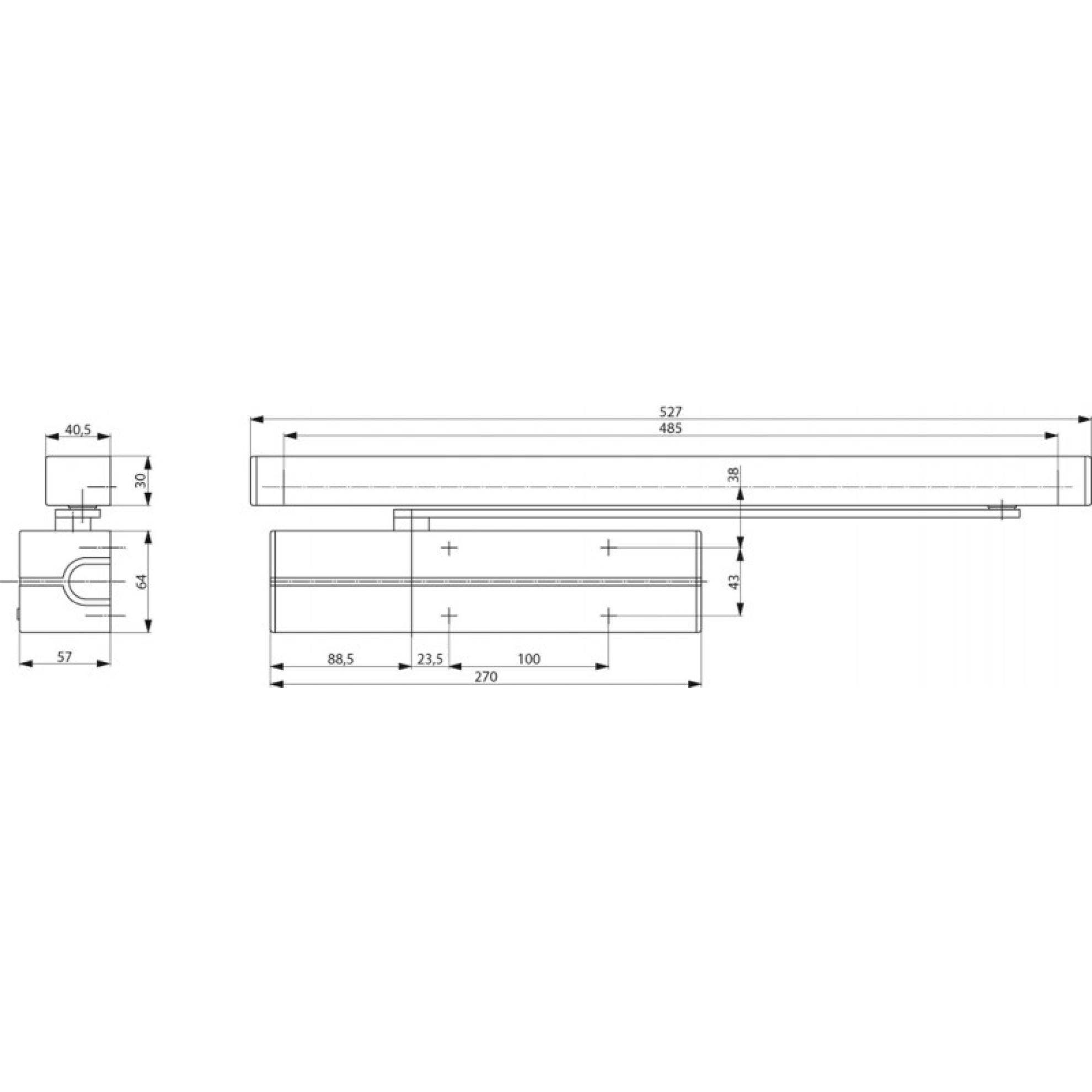 Türschließer DC 700G-E Türschließer DC 700G-E