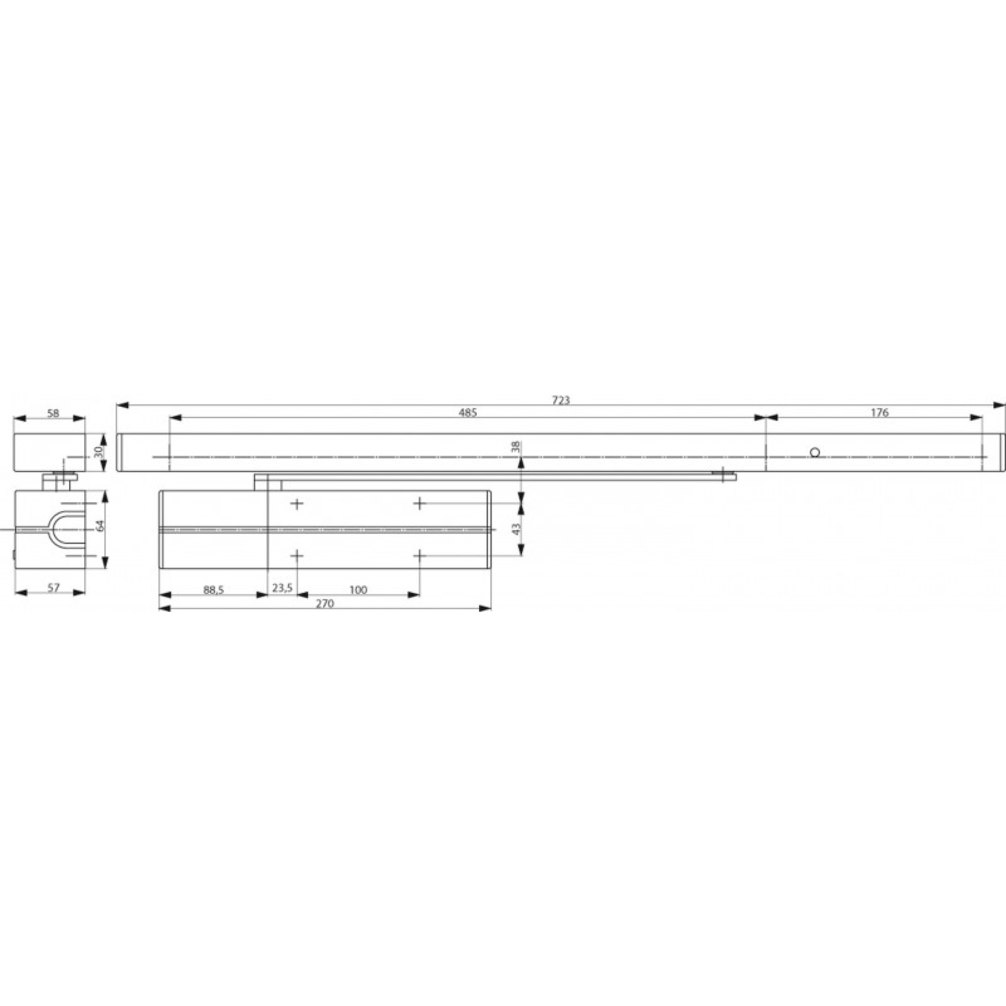 Türschließer DC 700G-S Türschließer DC 700G-S